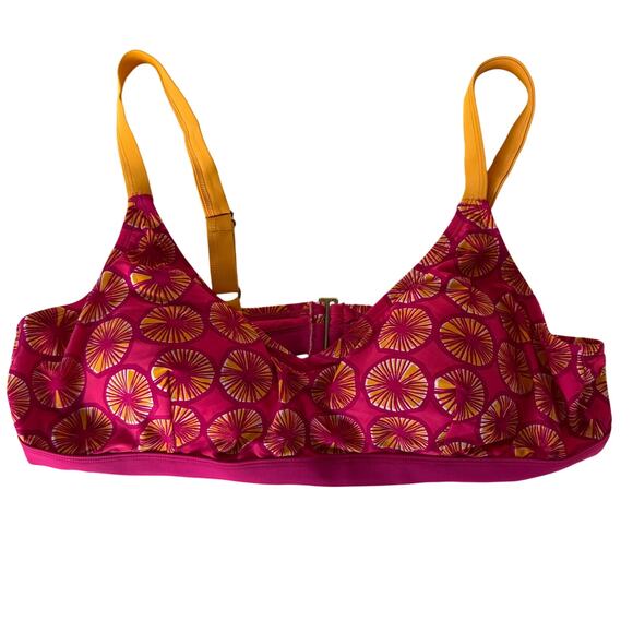 Marimekko Size 2X Bikini top coral pink orange - Picture 1 of 6